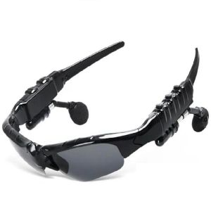 Lunettes de vélo Bluetooth extérieures Sports Polaris MotoCycle Sunglasses MP3 Phone Stéréo Stérec