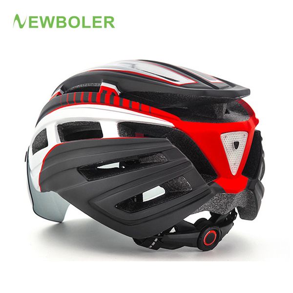 Lunettes de plein air BOLER Vélo Casque Homme Femmes LED Lumière Route VTT Lentille Pour Équitation Vélo Sports Planche À Roulettes Scooter 230726