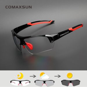 Outdoor Brillen COMAXSUN Pochromic Fietsen Bril Verkleuring MTB Racefiets Sport Zonnebril Fiets Goggles 2 Stijl 230605