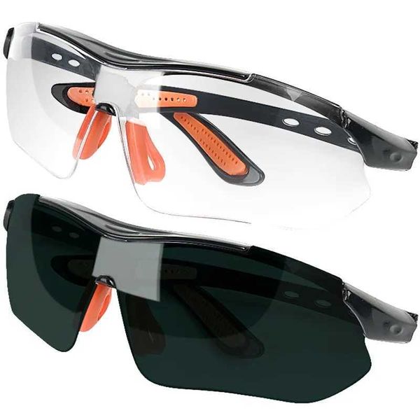 Protection oculaire à vélo de lunettes extérieures Lunets de la sécurité du vent Clear Clear Protective Goggles Sports Tactical P230505