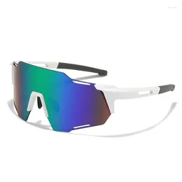 Lunettes à vélo de lunettes extérieures pour les lunettes de route pour hommes et femmes