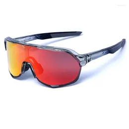 Lunettes extérieures lunettes de cyclisme lunettes de soleil pour hommes lunettes de Protection UV sport vélo coupe-vent anti-poussière