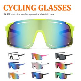 Gafas al aire libre Ciclismo Gafas de montar MTB Lente polarizada Hombres A prueba de viento Bicicleta Deporte Gafas de sol Gafas de plástico para niños 231012