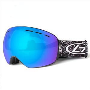 Outdoor Eyewear dubbele laag anti-vog winddichte skiën sneeuwvestige bril voor winterbergier