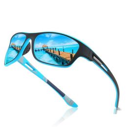 Outdoor bril mode heren zonnebrillen gepolariseerde sport klassiek Drive vissen UV400 airsoft werkbril 230522 drop levering out dhpvk