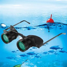 Lunettes extérieures télescope de pêche Ultra léger Film vert Portable HD faible Vision nocturne lunettes pour accessoires