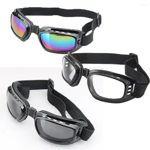 Outdoorbrillen Opvouwbare vintage motorfietsbril Gepolariseerde dag-nacht-fietszonnebril Goggles Winddicht Stofdicht UV-bescherming