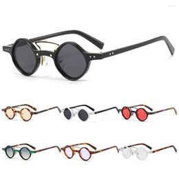 Lunettes de plein air Dégradé Hommes / Femmes Steam Punk Lunettes Conduite Shades Hippie Petit Rond Carré Lunettes De Soleil Drop Livraison Sports En Plein Air DH92L