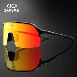 Outdoor bril Kapvoe fietsen bril Road Cycling Goggle Outdoor UV400 fietsen zonnebrillen Sportbescherming Mountain Bicycle -bril T220926