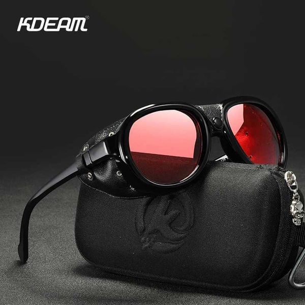 Eyewear extérieure KDEAM NOUVEAU PILOT SNUNES LOGUES SUN PUNT MIROIR UV400 Luners pour hommes et femmes conduisant des ombres avec CaseQ240514 gratuit