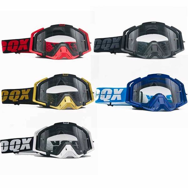 Gafas al aire libre Últimas gafas de motocross IOQX Gafas MX Off Road Masque Cascos Gafas de esquí Gafas deportivas para motocicleta Dirt 240122