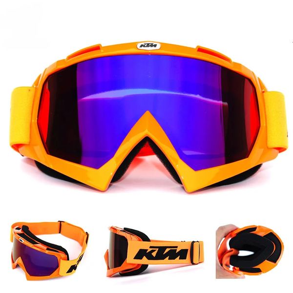 Lunettes extérieures lunettes de Motocross lunettes MX hors route casque de Moto pliable Ski Sport équitation course pour Moto 231012