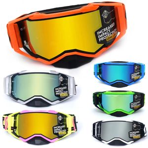 Lunettes extérieures lunettes de moto cyclisme lunettes de moto double lentille ski équitation ensemble masque de sport 231012