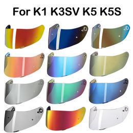 Outdoor Brillen Motorhelm Vizier voor AGV K1 K3SV K5 Moto Helm Schild Accessoires Motorfiets Anti-kras Windscherm 230905