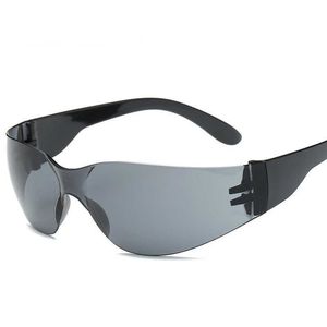 Outdoor bril Nieuwe fietsen zonnebril buitensport fietsen bril voor windscherm bril unisex bril randless sport uv400 rijden p230518