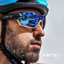 Gafas al aire libre NRC Bike Gafas de bicicleta Gafas de ciclismo UV400 Gafas de sol Hombres Mujeres Equipo deportivo Road MTB Uv400 231118