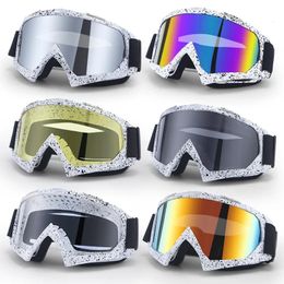 Gafas al aire libre Gafas todoterreno Gafas de motocrós Gafas de sol de motocicleta Hombre MTB ATV Máscara Protección a prueba de viento Esquí Ciclismo Carreras 231024