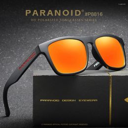 Lunettes extérieures PARANOID marque lunettes polarisées hommes femmes pêche lunettes de soleil Camping randonnée conduite Sport lunettes de soleil