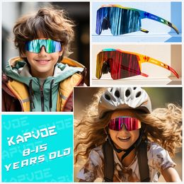 Gafas al aire libre Pochromic Niños UV400 Ciclismo Gafas de sol Niño Camping Pesca Proteger los ojos Gafas Niños Niñas Niños Gafas de bicicleta 230824