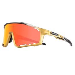 Lunettes de plein air polarisées 2023 hommes femmes 3 lentilles lunettes de cyclisme vélo route vélo lunettes pêche course Sport oculaires VTT lunettes de soleil 231005