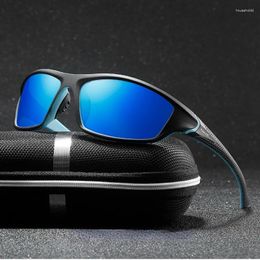 Gafas de sol polarizadas para exteriores para hombre y mujer, lentes de sol para conducir, senderismo, pesca, ciclismo, visión nocturna clásica UV400