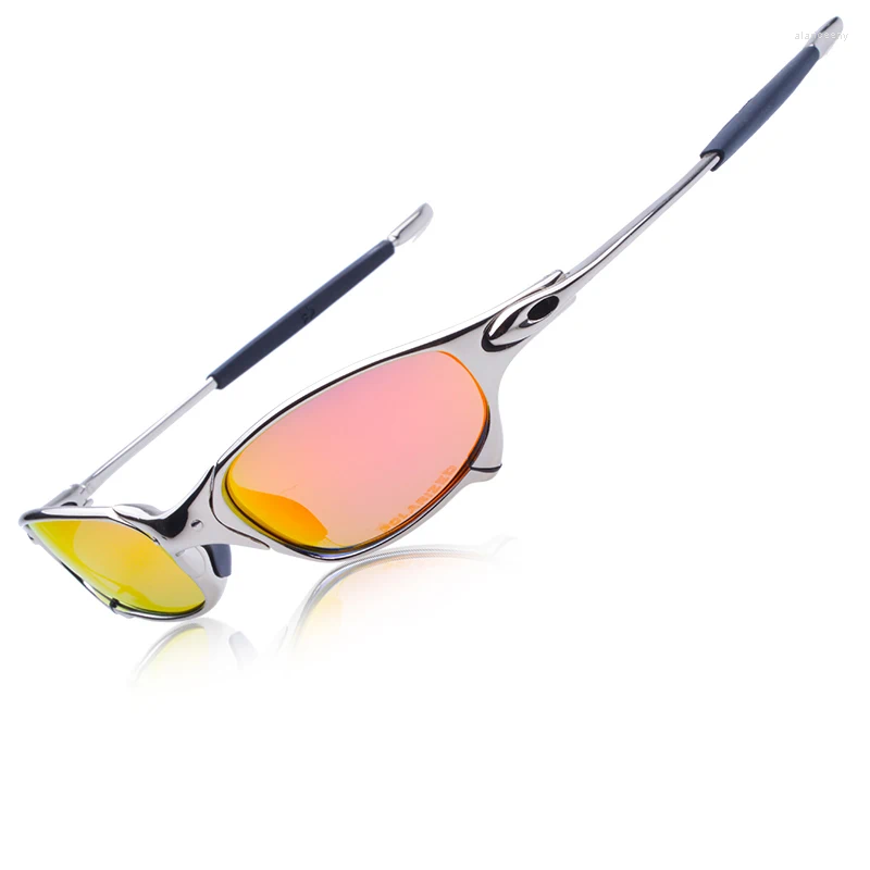 Outdoor Eyewear Professional Polarized Cycling Glasses Alloy Frame Sport Riding Bike Goggles Oculos De Ciclismo Gafas