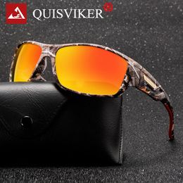 Outdoor Eyewear Quisviker Gepolariseerde bril Unisex Fietsen Skiën Military Fishing Goggles Wandelen Sport Zonnebril