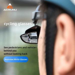 Lunettes d'extérieur Vue arrière 360 Lunettes de cyclisme miroir Lunettes de cyclisme photochromiques pour hommes femmes Lunettes de soleil VTT Lunettes de sport Protection UV 240122