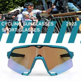 Lunettes extérieures S2 S3 cyclisme Sunglasse hommes montagne route vélo lunettes vitesse vélo pêche équitation accessoires de plein air 231012