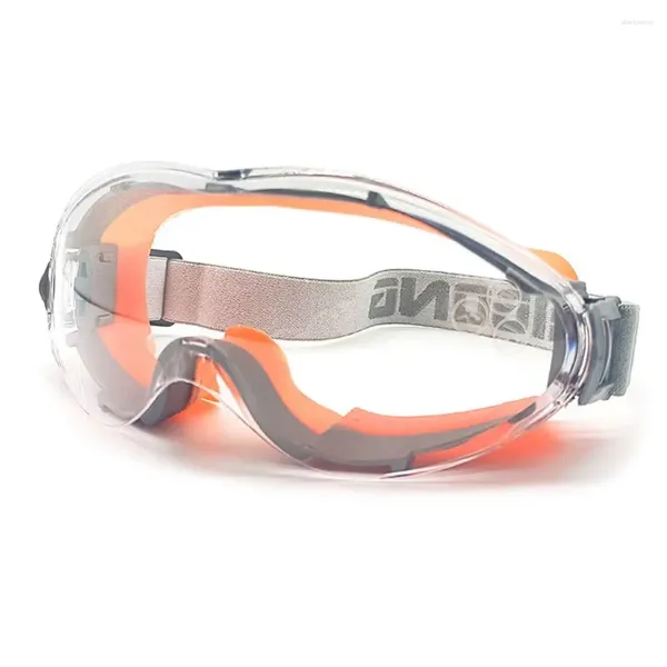 Lunettes d'extérieur lunettes de sécurité anti-éclaboussures anti-poussière travail laboratoire protection des yeux lunettes de recherche industrielle lentille claire pour hommes femmes