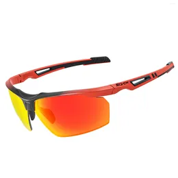 Lunettes d'extérieur SCVCN Sports lunettes de soleil polarisées hommes femmes lunettes de cyclisme course sur route Drving lunettes de pêche Protection UV400