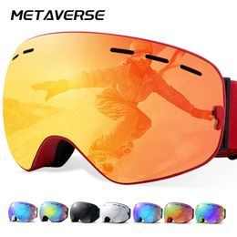 Outdoor Brillen Skibrillen Heren Dames Snowboardbrillen Wintersport Sneeuwscooter Zonnebrillen Uv400 Dubbele Lagen Lens Anti Fog Skiën Gogg 230925