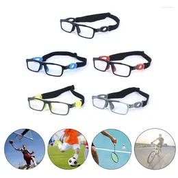 Lunettes extérieures lunettes de Sport lunettes de basket-ball protection Anti-collision pour les yeux de Football pour le cyclisme en cours d'exécution cadre de myopie 24BD