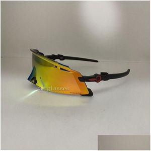 Lunettes de plein air Lunettes de sport Lunettes de soleil de cyclisme Uv400 Primz Lens Lunettes VTT Lunettes de vélo Hommes Femmes Ev Riding Sun avec étui Drop Dhora