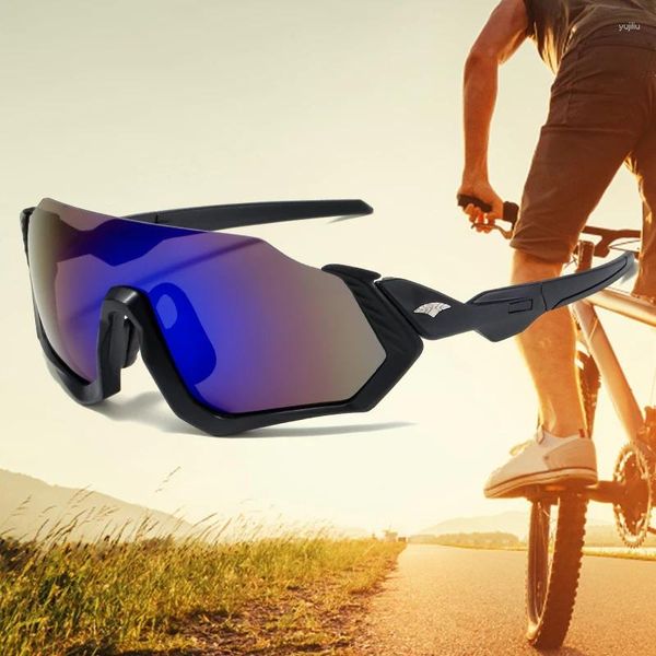 Gafas al aire libre Gafas deportivas UV400 Gafas de sol Ciclismo Bicicleta Gafas Bicicleta de montaña Ciclo para hombre Mujer