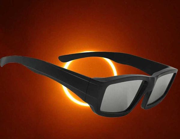 Lunettes d'extérieur Lunettes de soleil 1/2/3/5 pack de lunettes d'éclipse solaire lunaire certifiées ISO pour la protection des yeux de sécurité contre la lumière directe du soleil H240316