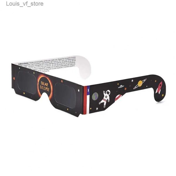 Lunettes de soleil d'extérieur, pièces, visualisation directe de l'éclipse solaire, Observation du soleil, vente en gros, H240316