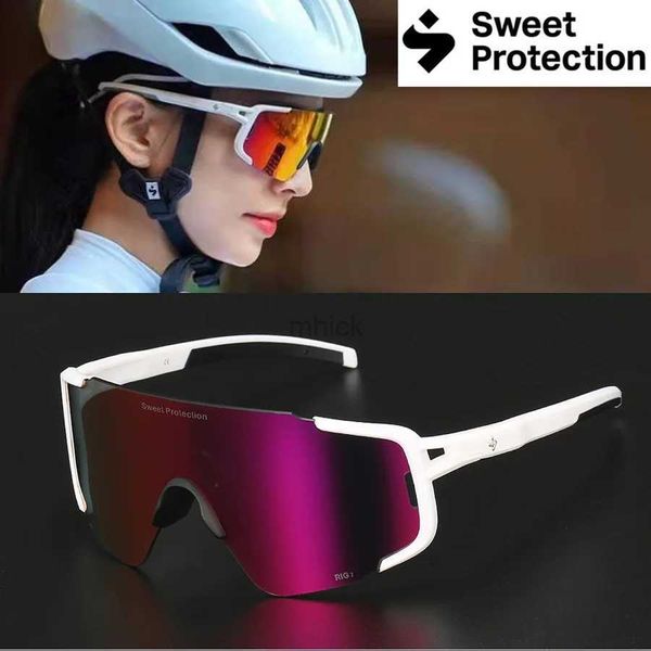 Outdoor Brillen Sweet Protection Ronin 4lens Radfahren Brillen Männer Frauen Fahrrad Sonnenbrille Sport Sonnenbrille Mountain Road Bike Brille 240122