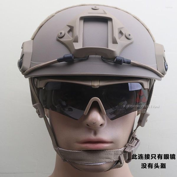 Gafas tácticas de gafas al aire libre ejército polarizado googles balísticos anti-fog ciclismo seguridad