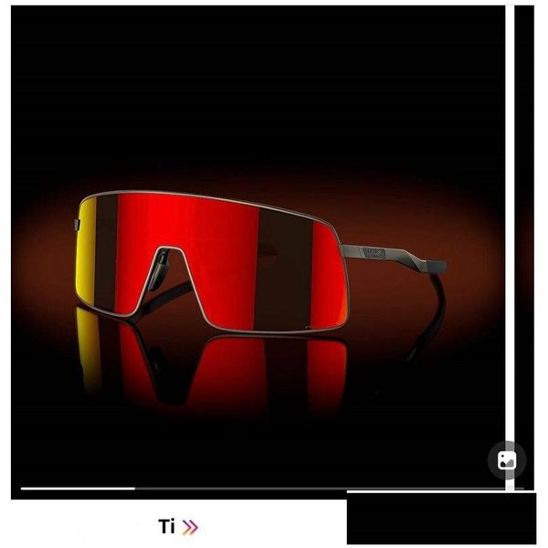Lunettes de plein air Ti Oo6013 lunettes de soleil de cyclisme Uv400 lentille polarisée lunettes d'équitation vtt lunettes de vélo pour hommes femmes qualité Aaa avec étui Ottor