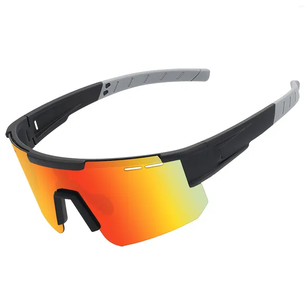 Gafas de sol de ciclismo polarizado al aire libre UV400 Gafas de sol para hombres Casas de bicicleta de carretera para la pesca motociclismo