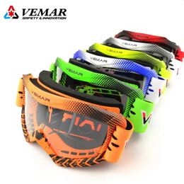 Lunettes d'extérieur Vemar Moto Lunettes Coupe-Vent Motocross Lunettes Enfants Ski Goggle Moto MX Moto Dirt Bike Pour Enfants 231012