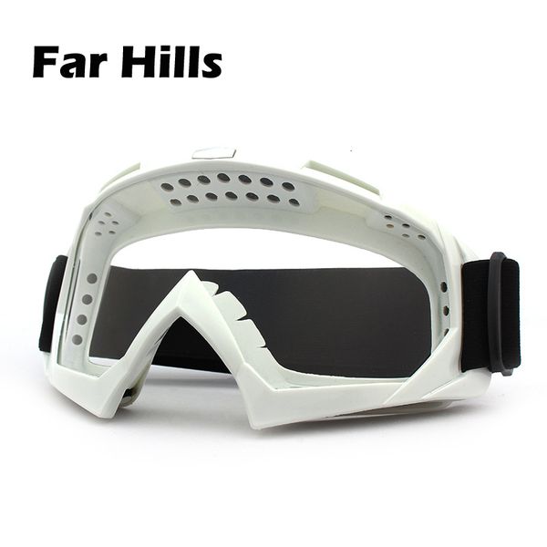 Lunettes extérieures blanc respirant hors route masque d'équitation casque lunettes motocross haute qualité 230925