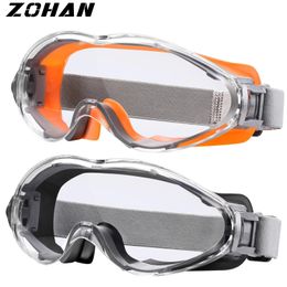 Lunettes extérieures ZOHAN 2 pièces lunettes de sécurité lunettes de Protection Anti-UV étanche tactique lunettes de sport lunettes de Protection des yeux équitation ski 230901