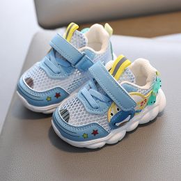 Mode extérieure nouveau bébé premiers marcheurs printemps été mignon garçons filles bambin chaussures fonction sport infantile Tennis baskets 03 ans enfants