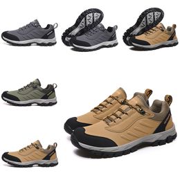 Outdoor mode nieuwe mannen vrouwen loopschoenen olijfgroene khaki grijze outdoor schoenen heren trainers sport sneakers zelfgemaakte merk gemaakt in China
