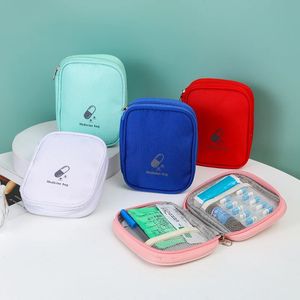 Outdoor EHBO-kit Tas Reizen Thuis Camping Draagbare Mini Medische Pouch Pil Opbergzakken Noodoverlevingssets