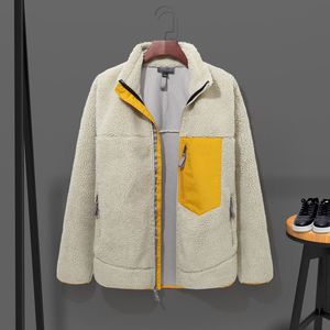 Buiten Fleece Jacket voor mannen en vrouwen Lamb Fleece veelzijdige unisex Shake Fleece Warm Stand Neck Coat