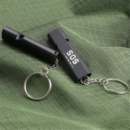 Buitengadgets 1/2pcs CAM Survival Whistle Frequentie Mtifunctioneel Portable EDC Tool SOS Earthquake Emergency Drop Delivery Sports Ou Otinx