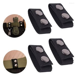 Outdoor Gadgets 1/4/8 Draagbare Tactische Gesp Heavy Duty Keeper Met Dubbele Snaps Singels Riem Militaire accessoire Sport